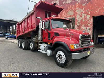 Used 2005 MACK GRANITE CV713 Dump trucks New Jersey US | Proxy Equipment #1381524