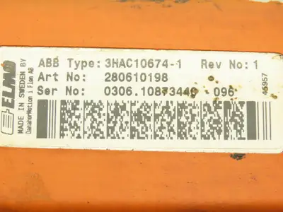 ABB Robotics/Elmo 3HAC 10674-1 AC Servo Motor with Encoder TS2640N141E172