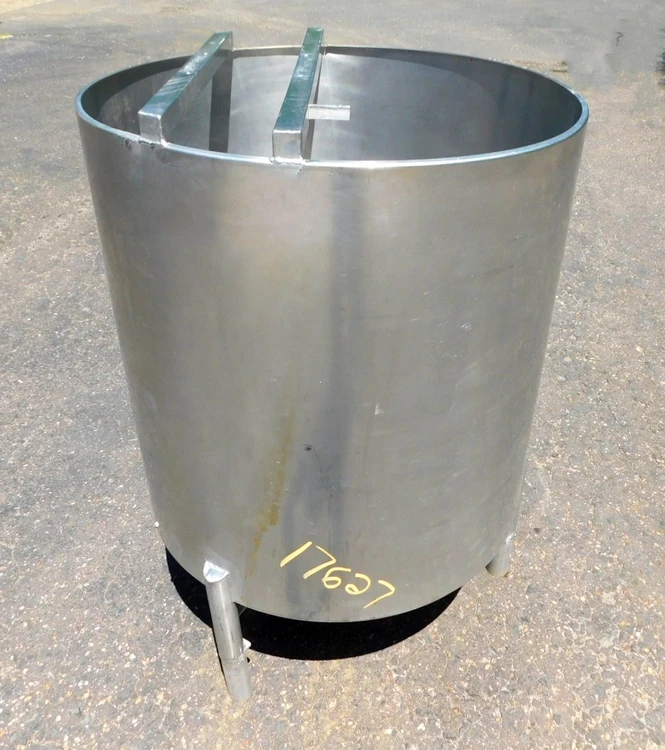Used 150 GALLON TANK 150 GALLON MIX TANK Stainless Steel Tanks New Jersey US | Champion Trading Corporation #1097742