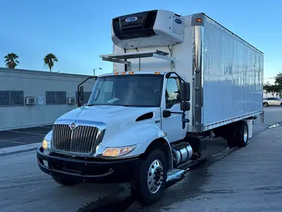 Used 2019 INTERNATIONAL MV607 Reefer Trucks Florida US | Truck and Van Outlet #1509135