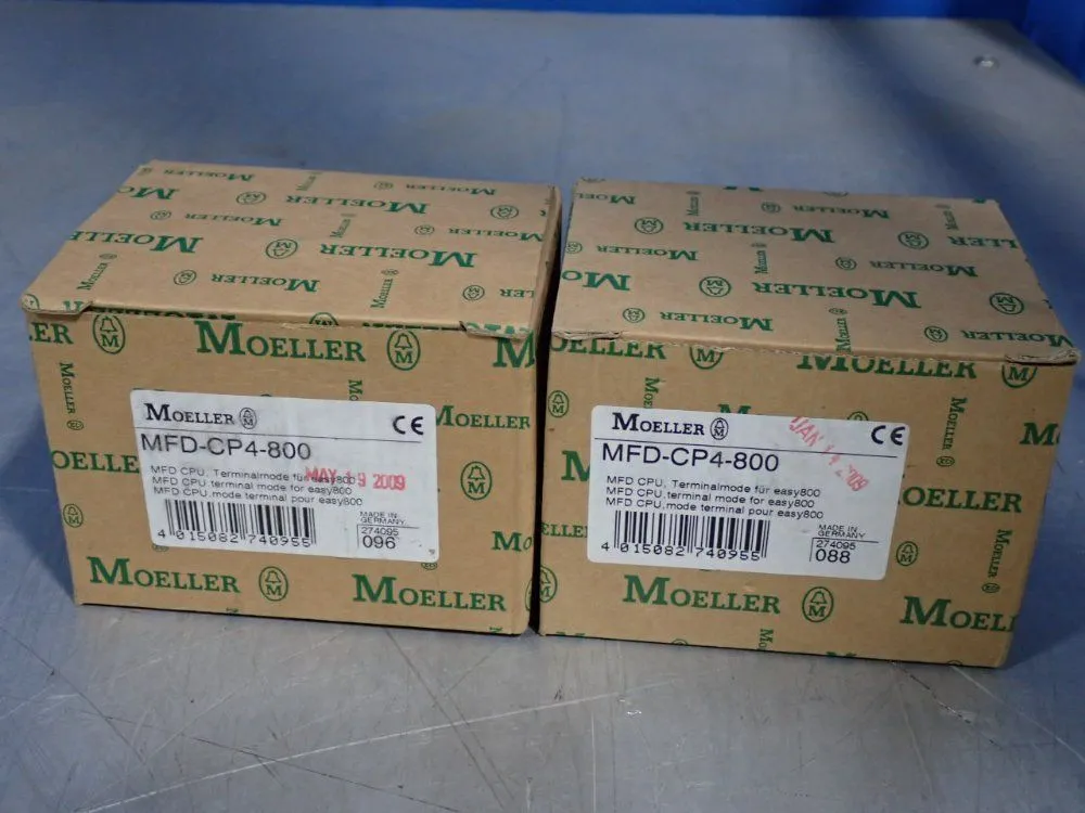 New | in-Stock MOELLER MFDCP4800 PLC Processors Ohio US | HGR 24 #787028