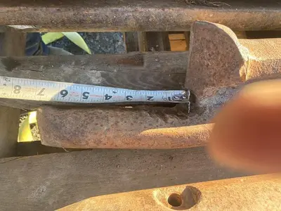 Used AFTERMARKET 6” X 60” CABLE TOOL DRILLING CHISEL BIT Construction Equipment Parts Pennsylvania US | East West Machinery & Drilling #1417269
