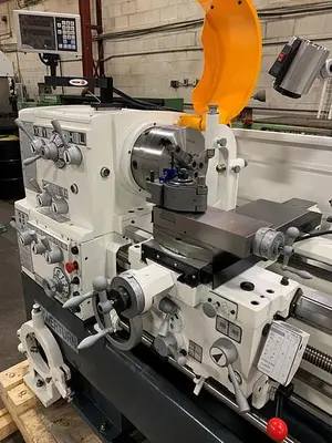 18" X 40" "NEW" POWERTURN LATHE, PRECISION LATHE WITH 3.14" SPINDLE BORE