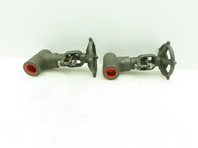Vogt 2801 Forged Steel Gate Valve 3/4" FNPT 800# 1975PSI  Lot of 2