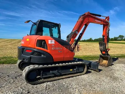 USED 2021 Kubota KX080-4S2