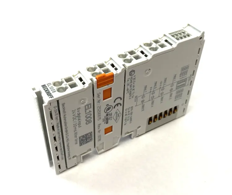 Used Digital EtherCAT Digital Input Terminal 8-Channel 24 V DC, 3 ms PLC Input & Output Michigan US | Maverick Industrial Sales #1402028