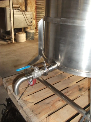 500 L S/S Trolley Tank