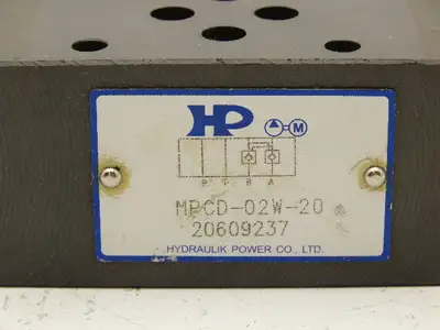 Northman HP MPCD-02W-20 Hydraulic Modular Pilot Operated Check Valve