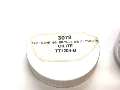 New | in-Stock Oilite Impregnated Sintered Bronze Thrust Washer 5/8" Bore Hardware Washers Michigan US | Maverick Industrial Sales #1394399