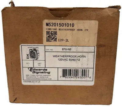 NEW EDWARDS SIGNALING 876-N5