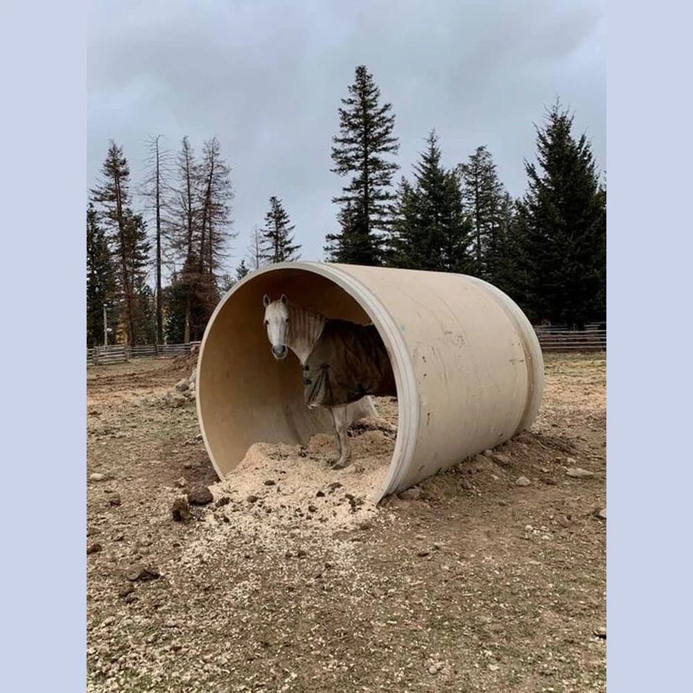 8 ft. Diameter Fiber-Composite Livestock Shelter