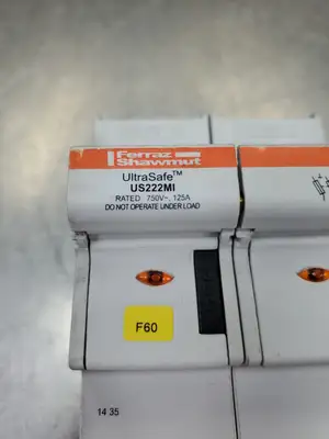 Used Ferraz Shawmut US222MI Fuse Accessories | Palmetto Automation #1149643