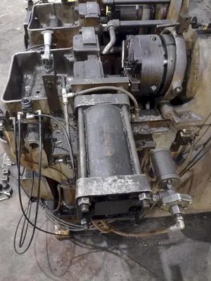 2 SPINDLE x 1.25" LANDIS THREADER / THREADING MACHINE: YOBRO #24699