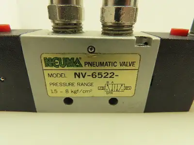 Neuma NV-6522 Pneumatic Air Solenoid Valve 5/2 5 Port 2 Pos 24VDC