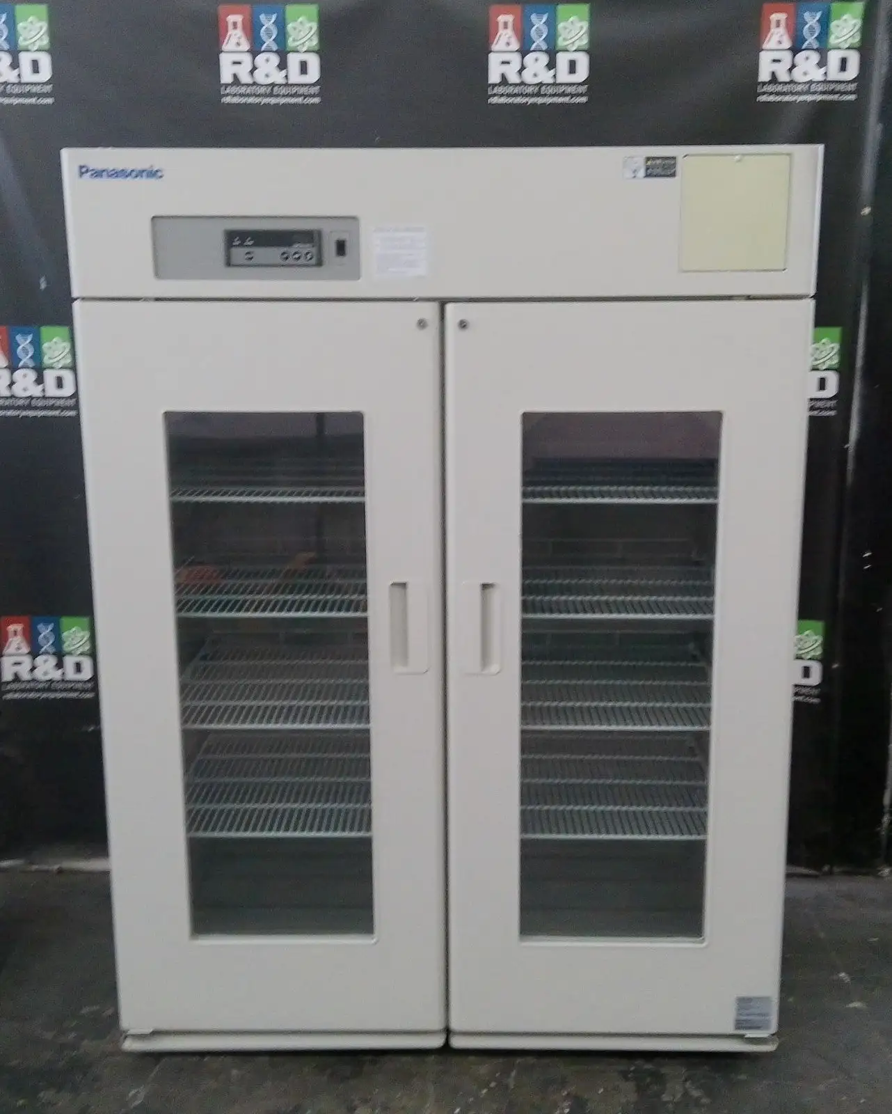 Panasonic MPR-1441-PA Double Door Pharmaceutical Refrigerator 48Cf (2015) 120v