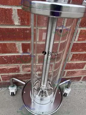 USED CYTIVA / GE / PHARMACIA BPG / SCHOTT 140 / 500 CHROMATOGRAPHY COLUMN