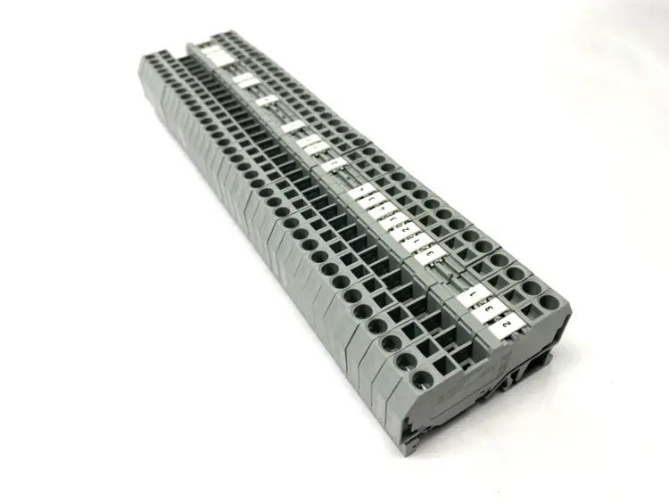 Used WAGO TERMINAL BLOCK 2-CONDUCTOR LOT OF 35 Terminal Blocks | Maverick Industrial Sales #1103435