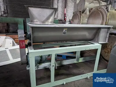 USED Mazzoni Mazzoni Two Stage Single Screw Vacuum Plodder, Model Duplex M350