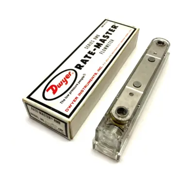 New | in-Stock Dwyer Rate-Master Flowmeter 2-20 SCFH Air Range Flowmeters Michigan US | Maverick Industrial Sales #1489323