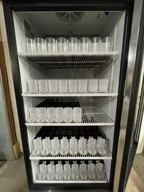 182-0008 True GDM-26-HC- TSL01 Single Glass Door Cooler