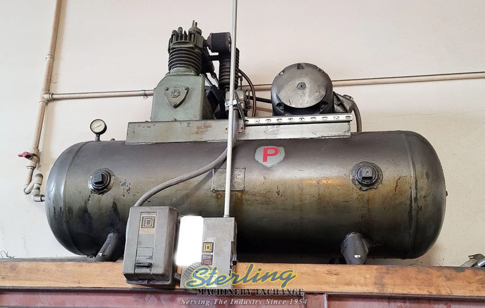 Used GARDNER DENVER ATDADA Tank Mounted Air Compressors California US | Sterling Machinery Exchange #1467600