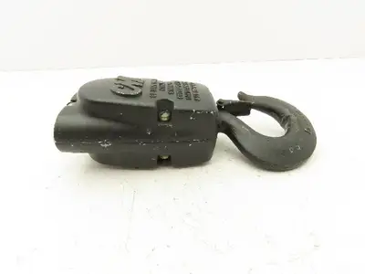 CM Lodestar 2 Ton Lower Hook Block Assembly Double Chain Black 627-860