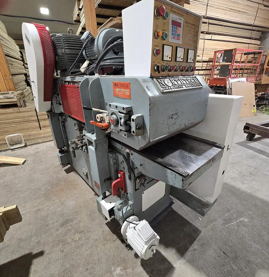 NORTHTECH NT-400EL, 16" HEAVY-DUTY TOP AND BOTTOM PLANER