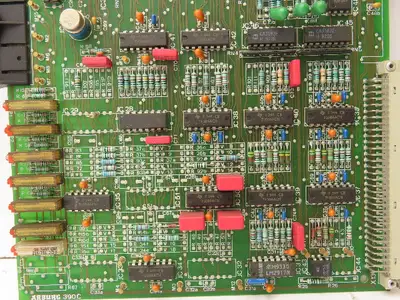 Arburg 390C Analog Output Board Slot Card from Injection Molding Machine