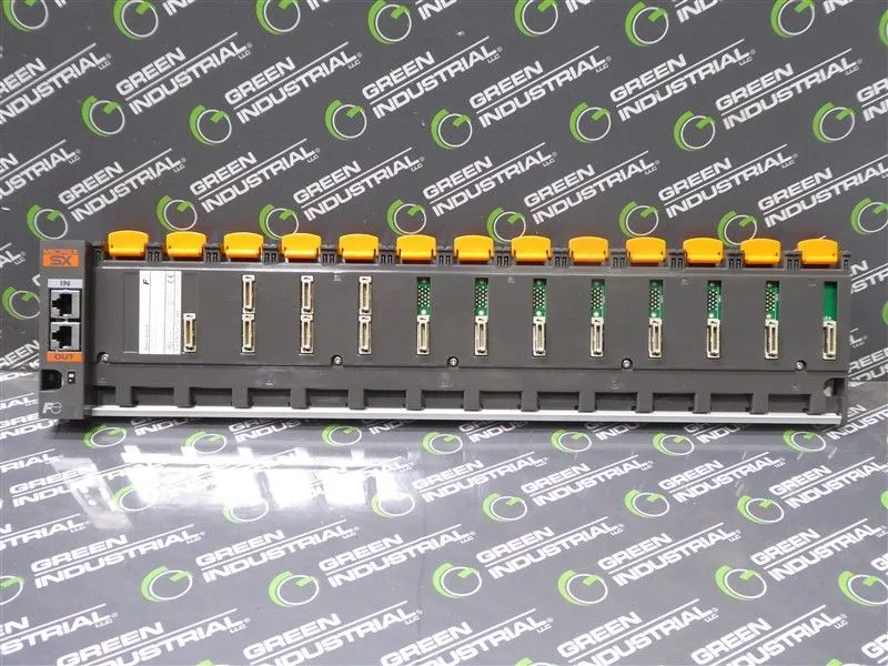 Fuji Electric NP1BS-13 MICREX-SX 13 Slot Base Board Module Used