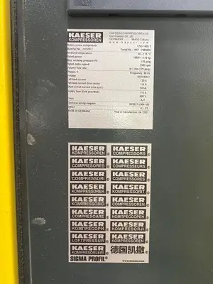 CSD 100 ST | Kaeser CSD100ST Rotary Screw Air Compressor, CSD-100S-T, ABT 125 (2021) - Used