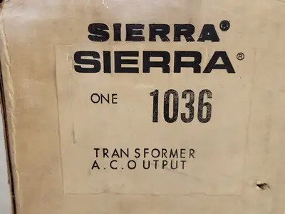0.36 kVA Transformer 24 Pri. Volts 1036