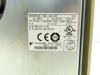 Used YASKAWA _UNKNOWN_ Servo Drives Indiana US | Arrow Industrial #1408027