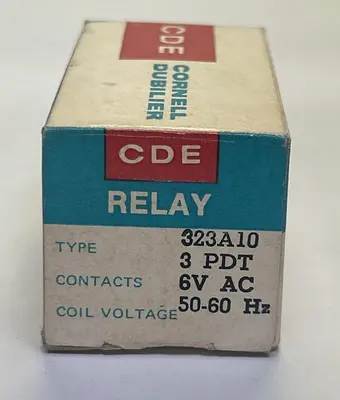 New | in-Stock CORNELL DUBILIER 323A10-6 Relays & Switches | Surplus Asset Holdings #1226547
