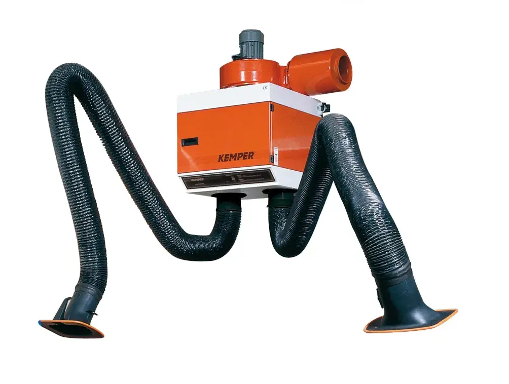 Mechanical Welding Smoke Filter w/2x10ft Arm,115v