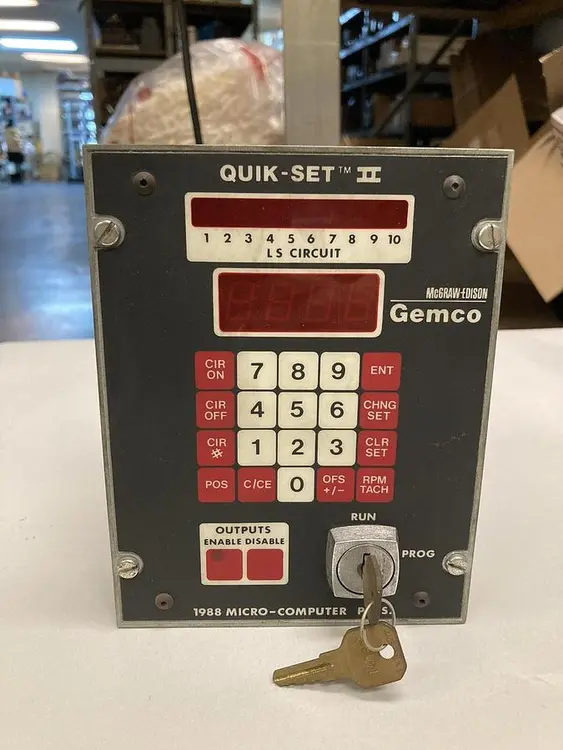 Used GEMCO 1988-M-10-X HH Miscellaneous Equipment (Electrical & Power) | Surplus Asset Holdings #1202743
