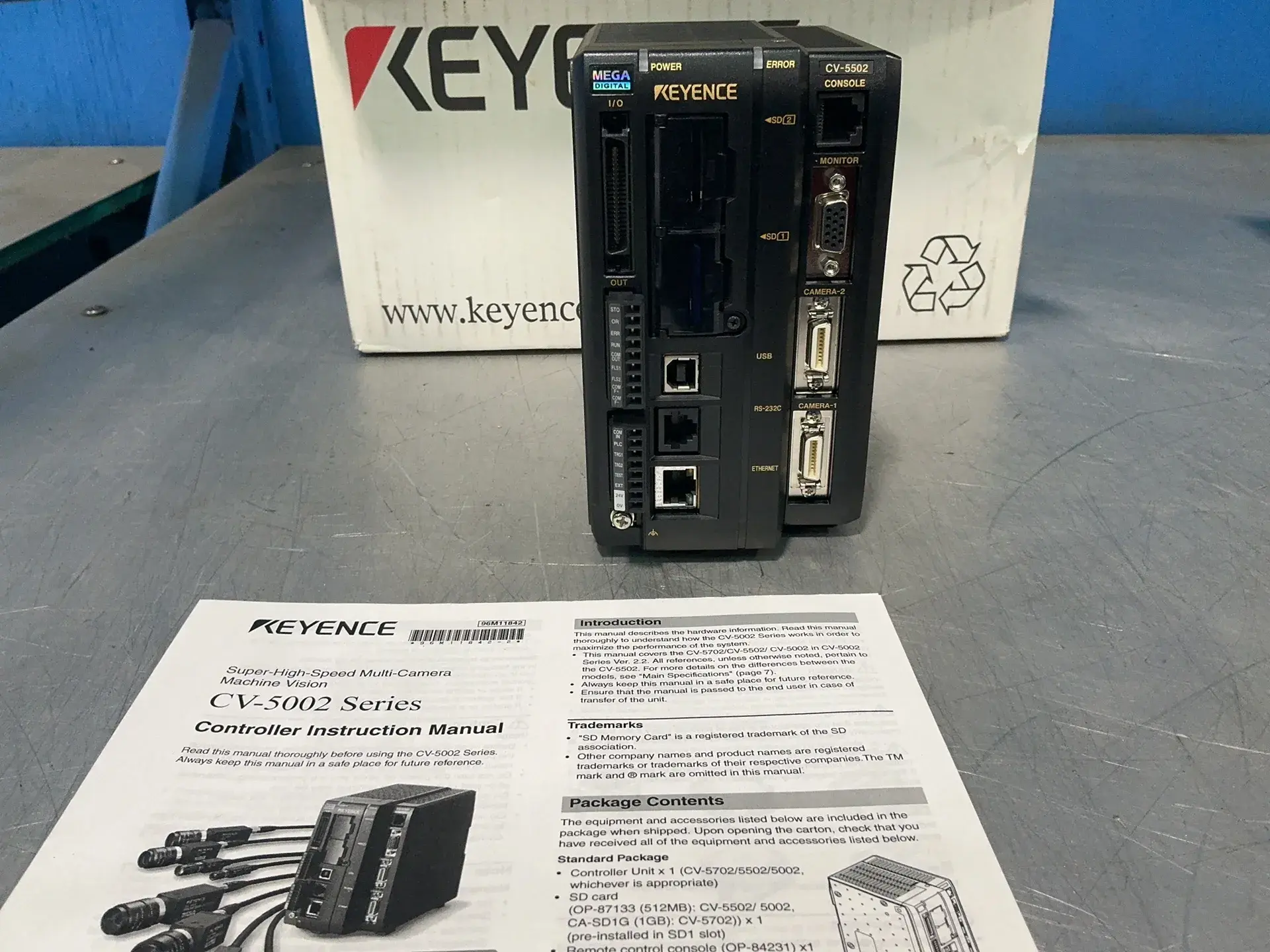 New | in-Stock KEYENCE CV5502 Camera Systems Ohio US | HGR 24 #1326111