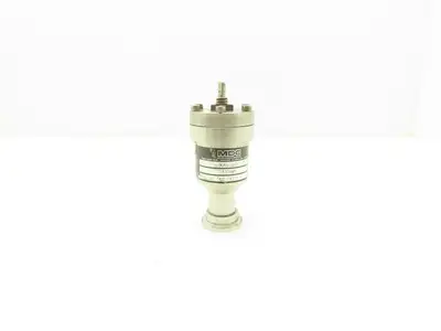 MDC KAV-100 Manual Pneumatic Angle Valve Vacuum Isolation 1" Connection