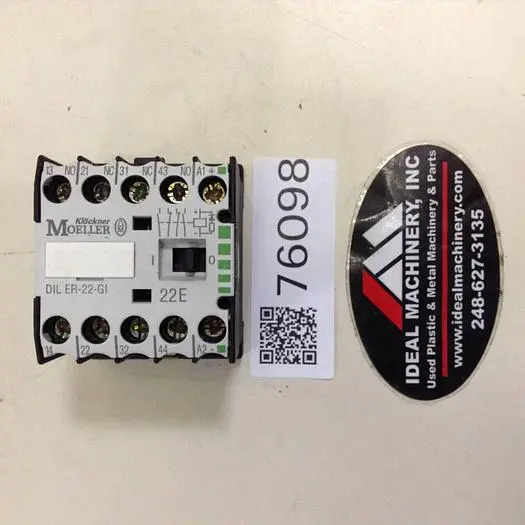 Used KLOCKNER MOELLER DILER-22-GI PLC Contactors Michigan US | Ideal Machinery #704081