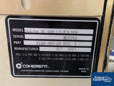 USED Control Micro System Control Micro Systems Laser, Model CMS-5250C
