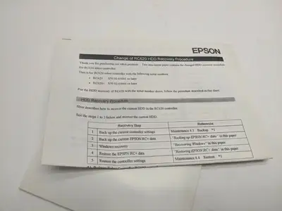 USED EPSON RC620