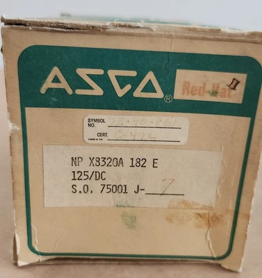 NEW ASCO NPX8320A182E