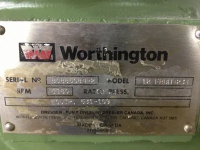 USED Worthington 12FRBH-234