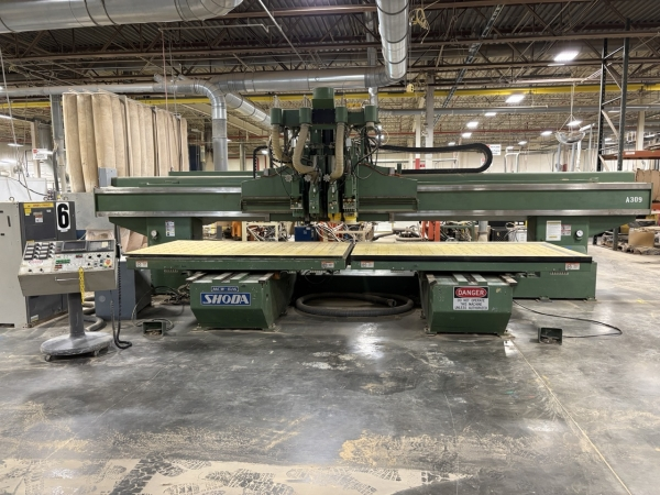 Used SHODA NCW516-2162 CNC Routers Pennsylvania US | RT Machine Company #1329170