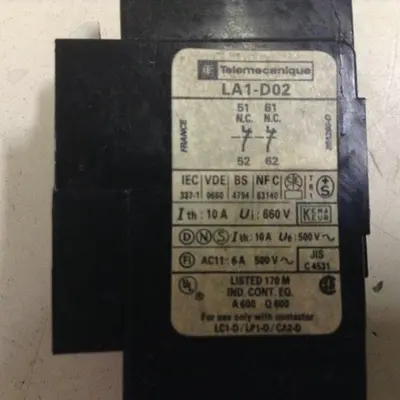 USED TELEMECANIQUE LA1-D02