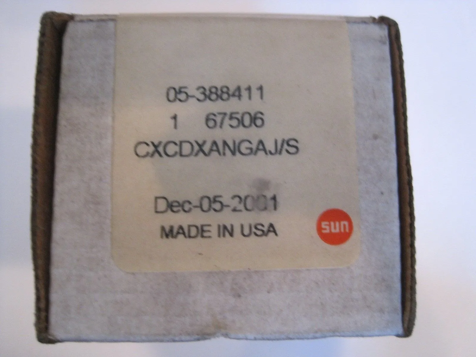 NEW SUN HYDRAULICS CXCDXANGAJ/S VALVE 05-388411