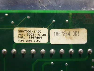 ABB DSQC 509 Connection Board 3HAC 5687-1/06 Used