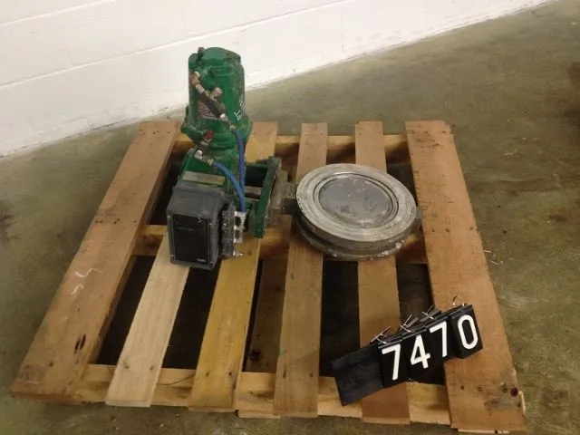 Fisher type 8560 Butterfly Valve size 10"