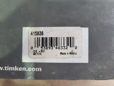 NEW TIMKEN 415836