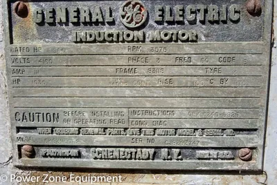 USED GENERAL ELECTRIC 5KB3115002