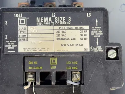 Used SQUARE D 8536 Circuit Breakers Ohio US | HGR 24 #1184016